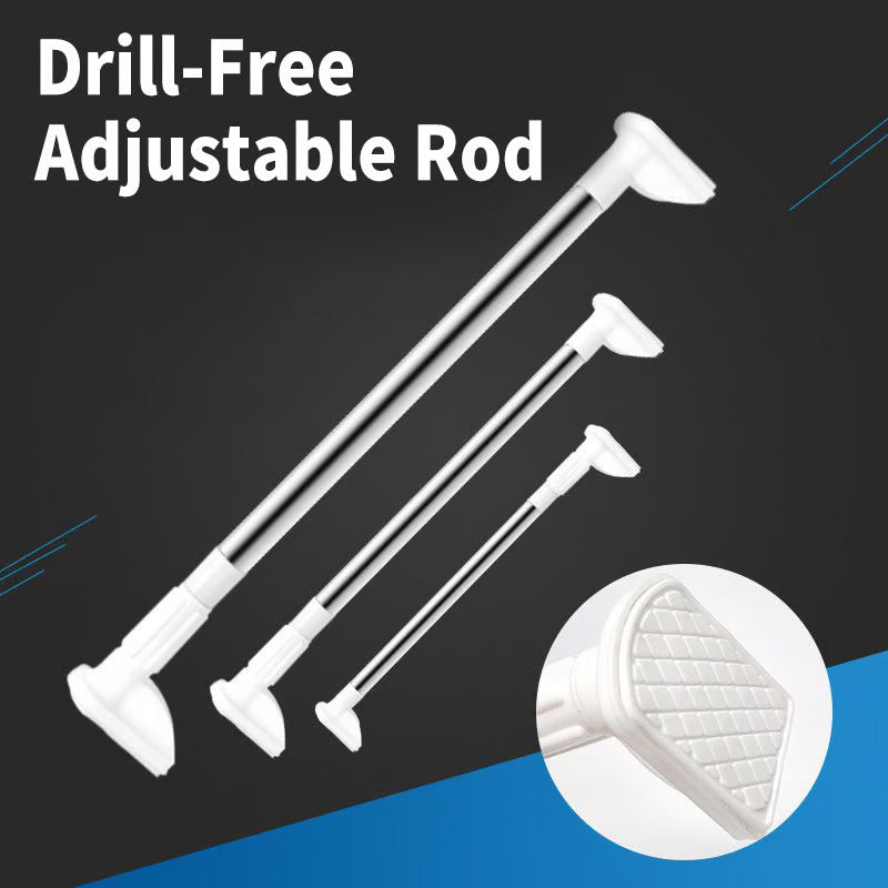 Drill-Free Multifunctional Adjustable Rod